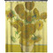 Sunflowers (Van Gogh 1888) Extra Long Shower Curtain - 70"x83"