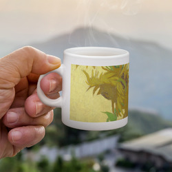 Sunflowers (Van Gogh 1888) Single Shot Espresso Cup - Single