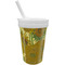 Sunflowers (Van Gogh 1888) Sippy Cup with Straw - Front