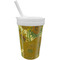Sunflowers (Van Gogh 1888) Sippy Cup with Straw