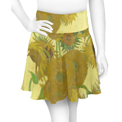Sunflowers (Van Gogh 1888) Skater Skirt - Large