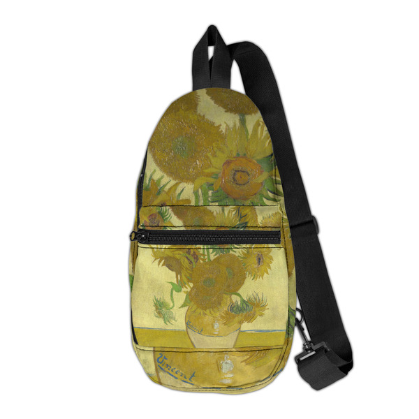 Custom Sunflowers (Van Gogh 1888) Sling Bag