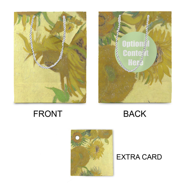 Sunflowers (Van Gogh 1888) Small Gift Bag - Approval