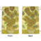 Sunflowers (Van Gogh 1888) Small Laundry Bag - Front & Back View
