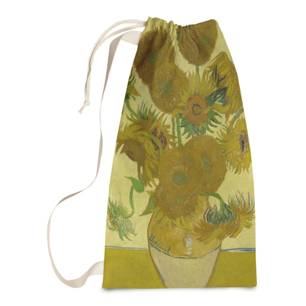 Custom Sunflowers (Van Gogh 1888) Laundry Bags - Small