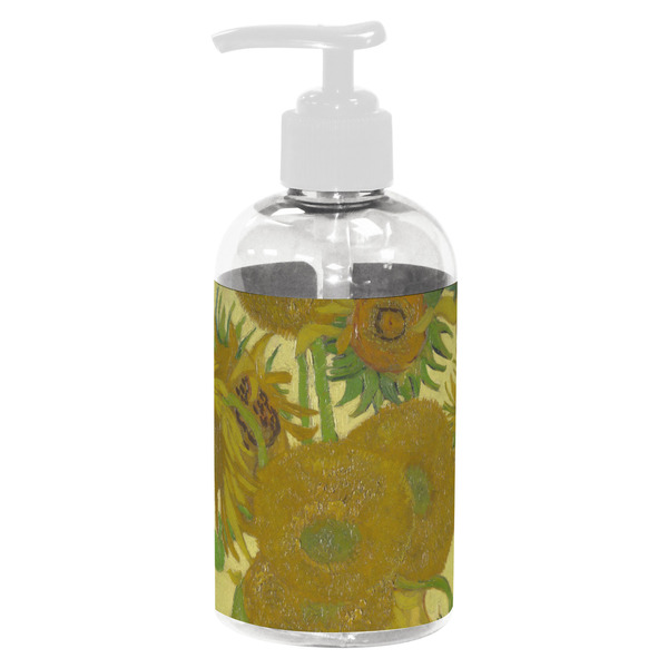 Sunflowers (Van Gogh 1888) Small Liquid Dispenser (8 oz) - White
