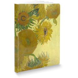Sunflowers (Van Gogh 1888) Softbound Notebook - 7.25" x 10"