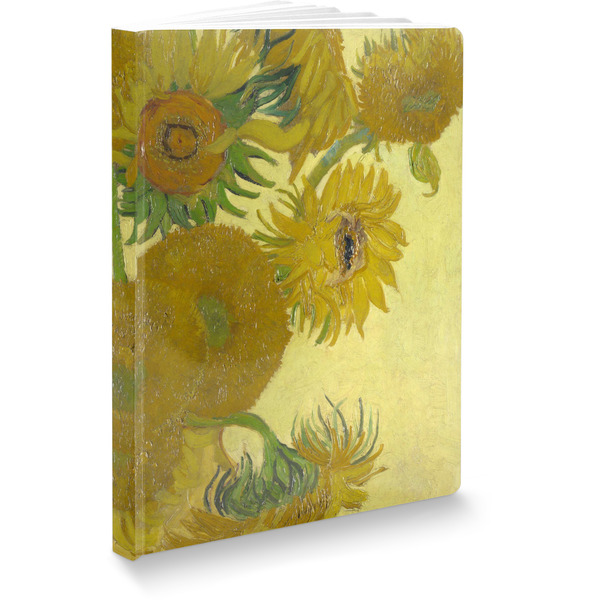 Custom Sunflowers (Van Gogh 1888) Softbound Notebook