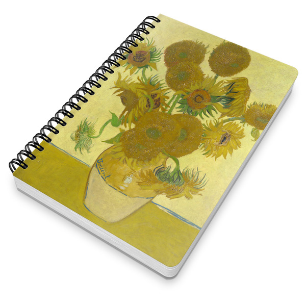 Sunflowers (Van Gogh 1888) Spiral Journal 7 x 10 - Main