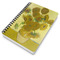 Sunflowers (Van Gogh 1888) Spiral Journal 7 x 10 - Main