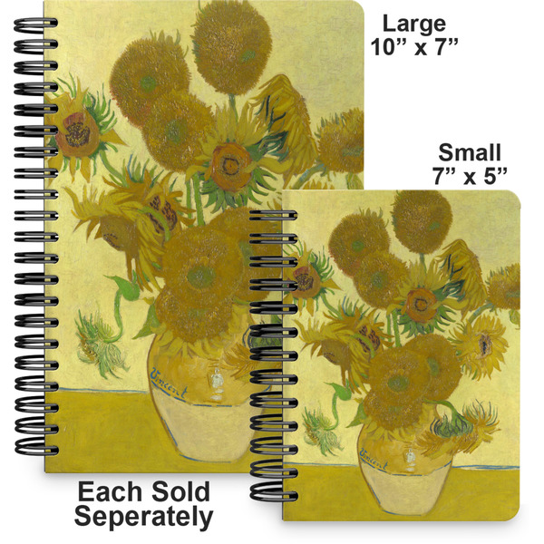 Sunflowers (Van Gogh 1888) Spiral Journal - Comparison