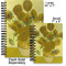 Sunflowers (Van Gogh 1888) Spiral Journal - Comparison