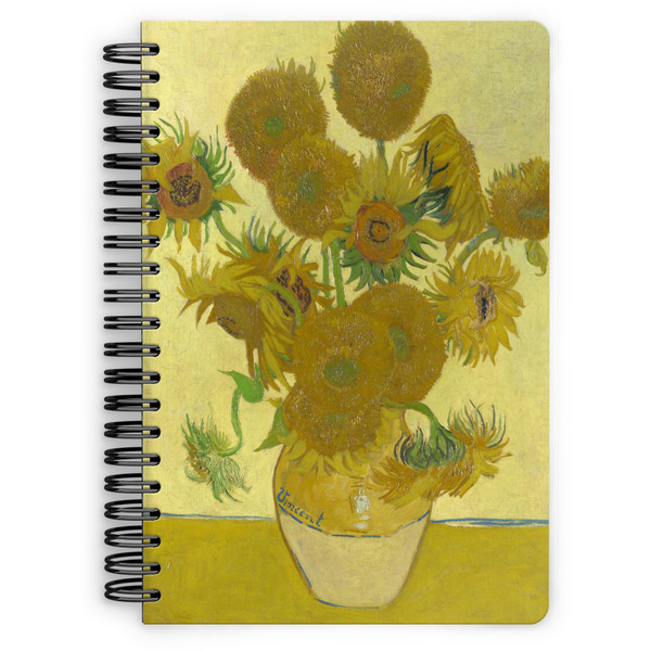 Custom Sunflowers (Van Gogh 1888) Spiral Notebook