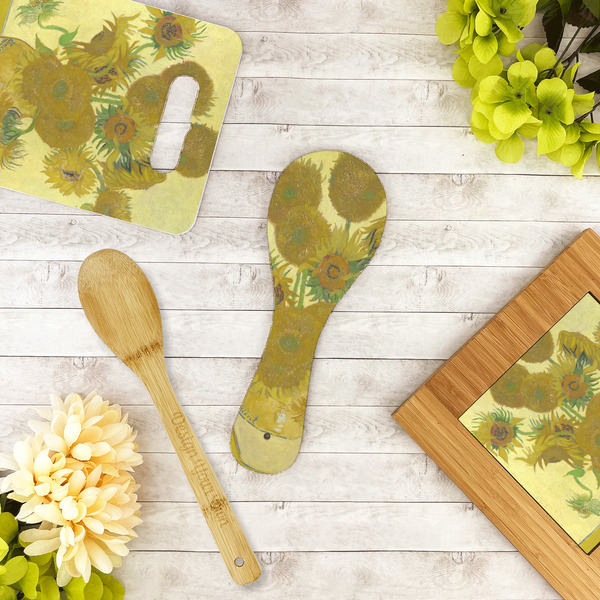 Sunflowers (Van Gogh 1888) Spoon Rest Trivet - LIFESTYLE