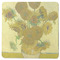 Sunflowers (Van Gogh 1888) Square Rubber Backed Coaster