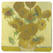 Sunflowers (Van Gogh 1888) Square Rubber Backed Coaster