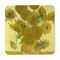 Sunflowers (Van Gogh 1888) Square Fridge Magnet - FRONT
