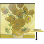 Sunflowers (Van Gogh 1888) Square Table Top - 30"