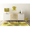 Sunflowers (Van Gogh 1888) Square Wall Decal Wooden Desk