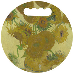 Sunflowers (Van Gogh 1888) Stadium Cushion (Round)