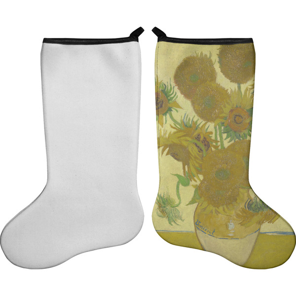 Sunflowers (Van Gogh 1888) Stocking - Single-Sided - Approval
