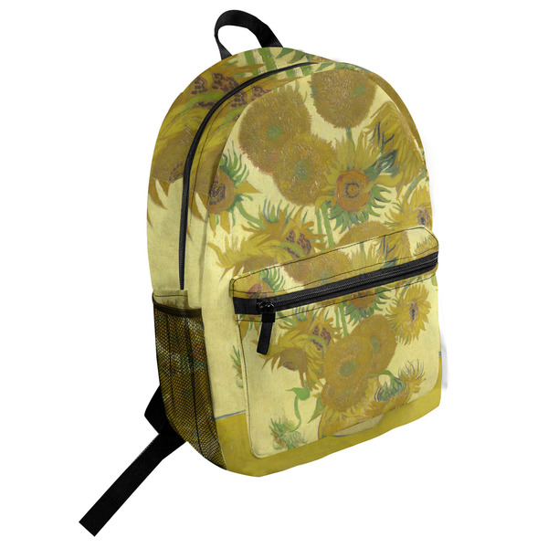 Custom Sunflowers (Van Gogh 1888) Student Backpack
