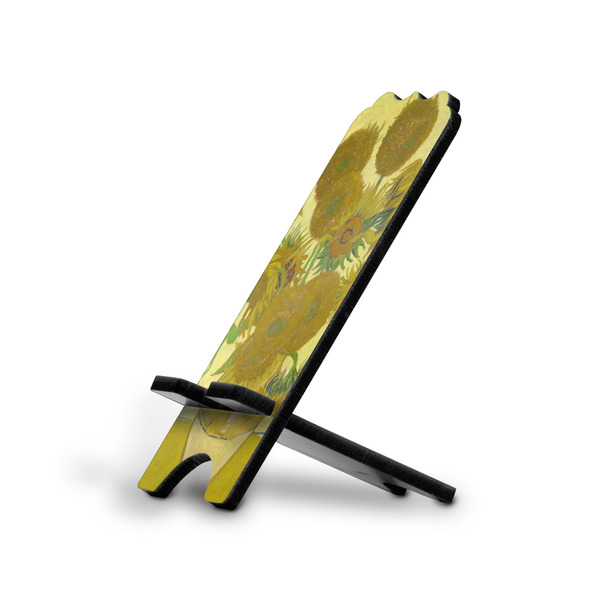 Custom Sunflowers (Van Gogh 1888) Stylized Cell Phone Stand - Small