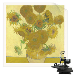 Sunflowers (Van Gogh 1888) Sublimation Transfer - Shirt Back / Men