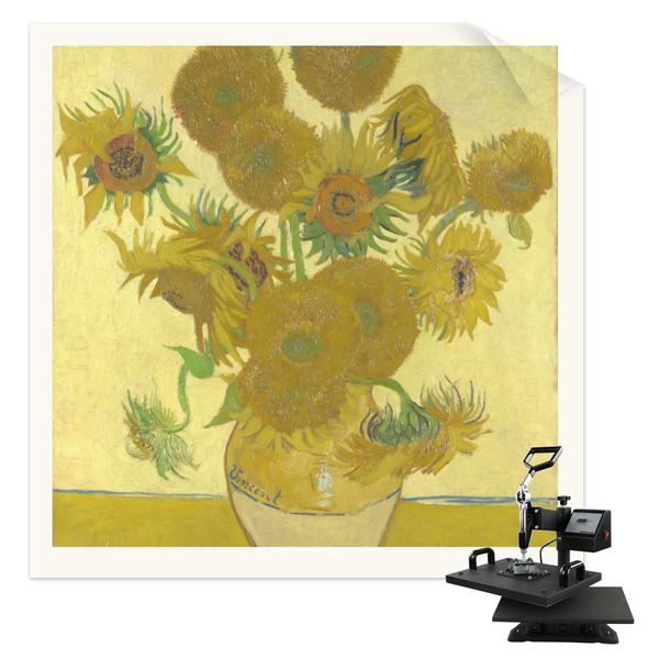 Custom Sunflowers (Van Gogh 1888) Sublimation Transfer - Pocket