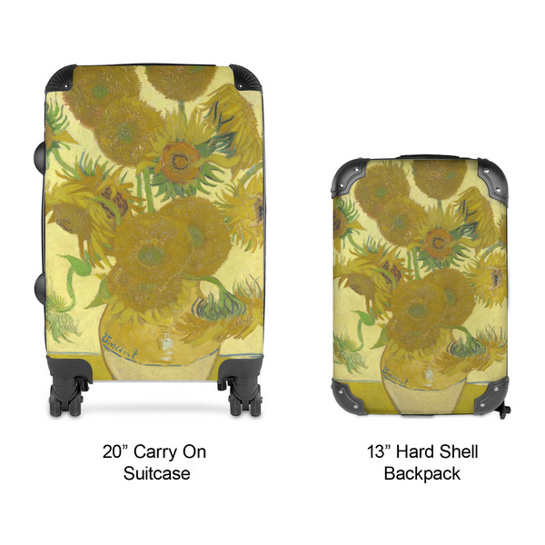 Sunflowers (Van Gogh 1888) Suitcase Set 4 - APPROVAL
