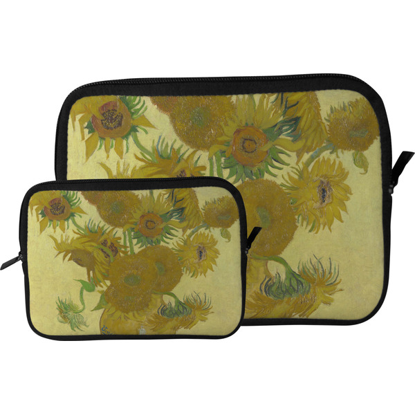 Sunflowers (Van Gogh 1888) Tablet Sleeve (Size Comparison)