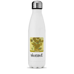 Sunflowers (Van Gogh 1888) Water Bottle - 17 oz. - Stainless Steel - Full Color Printing