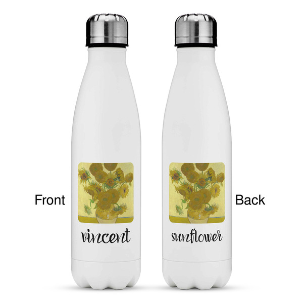 Sunflowers (Van Gogh 1888) Tapered Water Bottle - Apvl 17oz.
