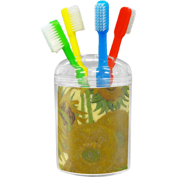 Custom Sunflowers (Van Gogh 1888) Toothbrush Holder