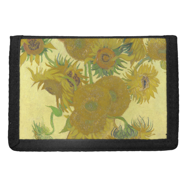 Custom Sunflowers (Van Gogh 1888) Trifold Wallet