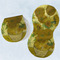 Sunflowers (Van Gogh 1888) Burp Pads - Velour - Set of 2