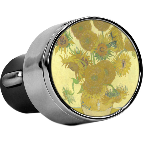 Custom Sunflowers (Van Gogh 1888) USB Car Charger