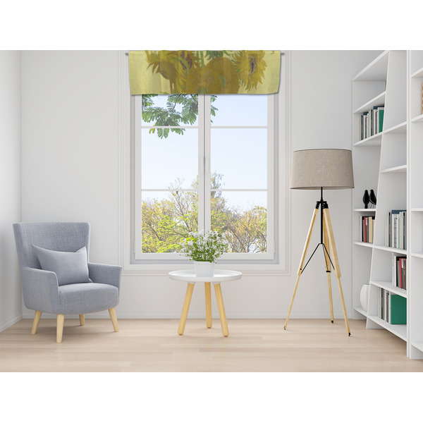 Sunflowers (Van Gogh 1888) Valance - LIFESTYLE