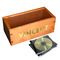 Sunflowers (Van Gogh 1888) Wall Name Decal on Wooden Storage Chest