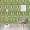 Sunflowers (Van Gogh 1888) Wallpaper & Surface Covering (Water Activated - Removable)