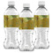 Sunflowers (Van Gogh 1888) Water Bottle Labels - Front View