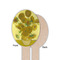 Sunflowers (Van Gogh 1888) Wooden Food Pick - Oval - Single Sided - Front & Back