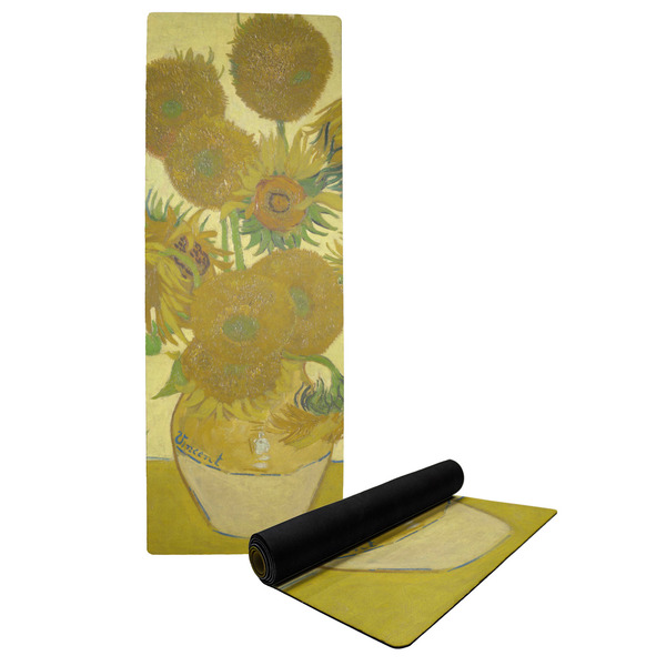Custom Sunflowers (Van Gogh 1888) Yoga Mat