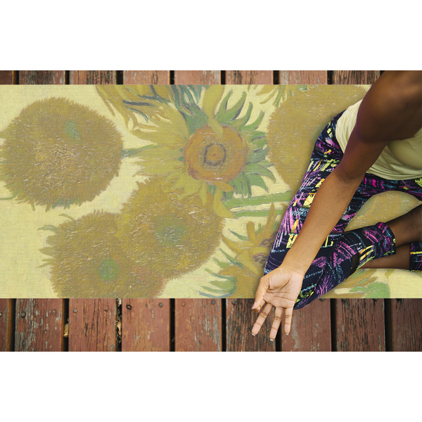 Sunflowers (Van Gogh 1888) Yoga Mats - LIFESTYLE