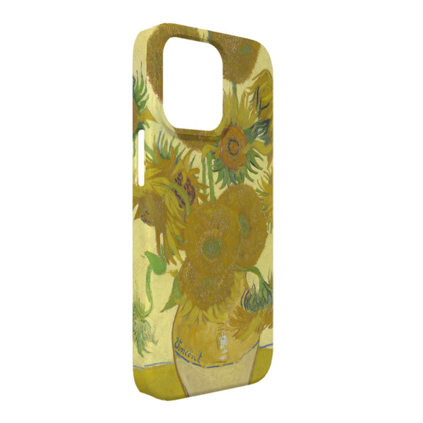 Custom Sunflowers (Van Gogh 1888) iPhone Case - Plastic - iPhone 13 Pro Max