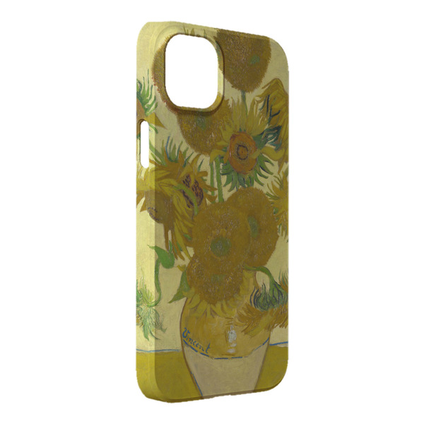 Custom Sunflowers (Van Gogh 1888) iPhone Case - Plastic - iPhone 14 Plus