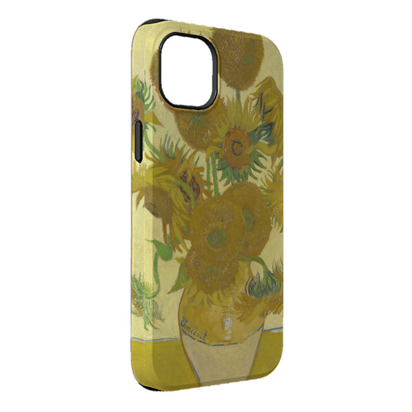 Custom Sunflowers (Van Gogh 1888) iPhone Case - Rubber Lined - iPhone 14 Plus