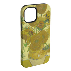 Sunflowers (Van Gogh 1888) iPhone Case - Rubber Lined