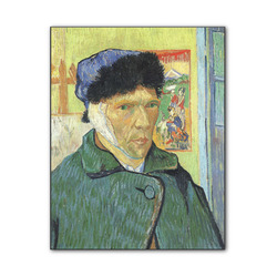 Van Gogh's Self Portrait with Bandaged Ear Wood Print - 11x14