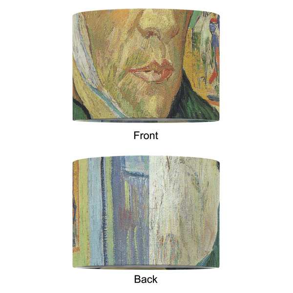 Van Gogh's Self Portrait with Bandaged Ear 12" Drum Lampshade - APPROVAL (Fabric)